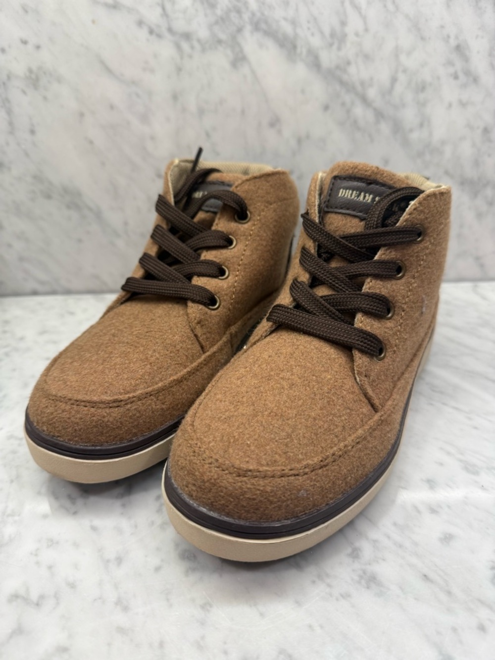 Dream Pairs Brown Wool Chukka Boots – Like New